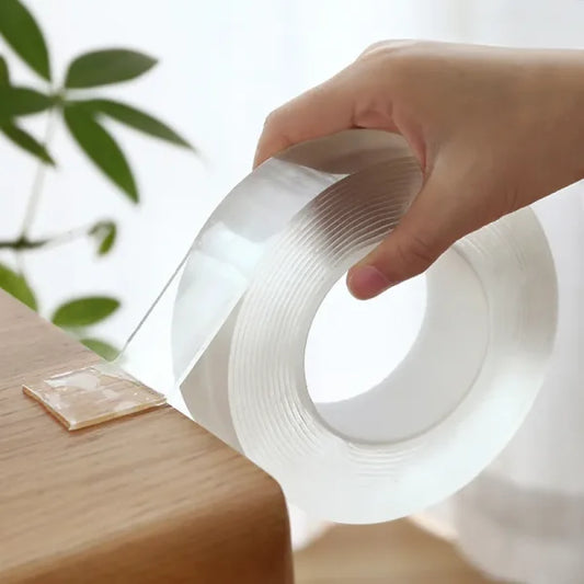 Nano Adhesive Tape (3 Meters) – Double-Sided, Washable